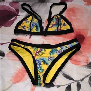 Tropical swimsuit